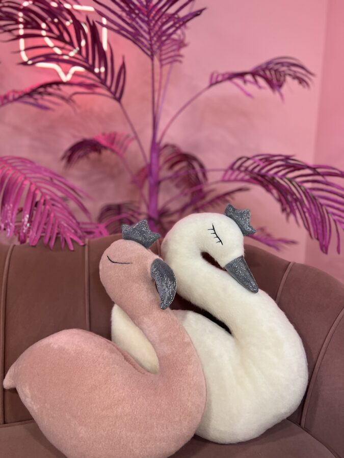 Žaislas rožinis Flamingas